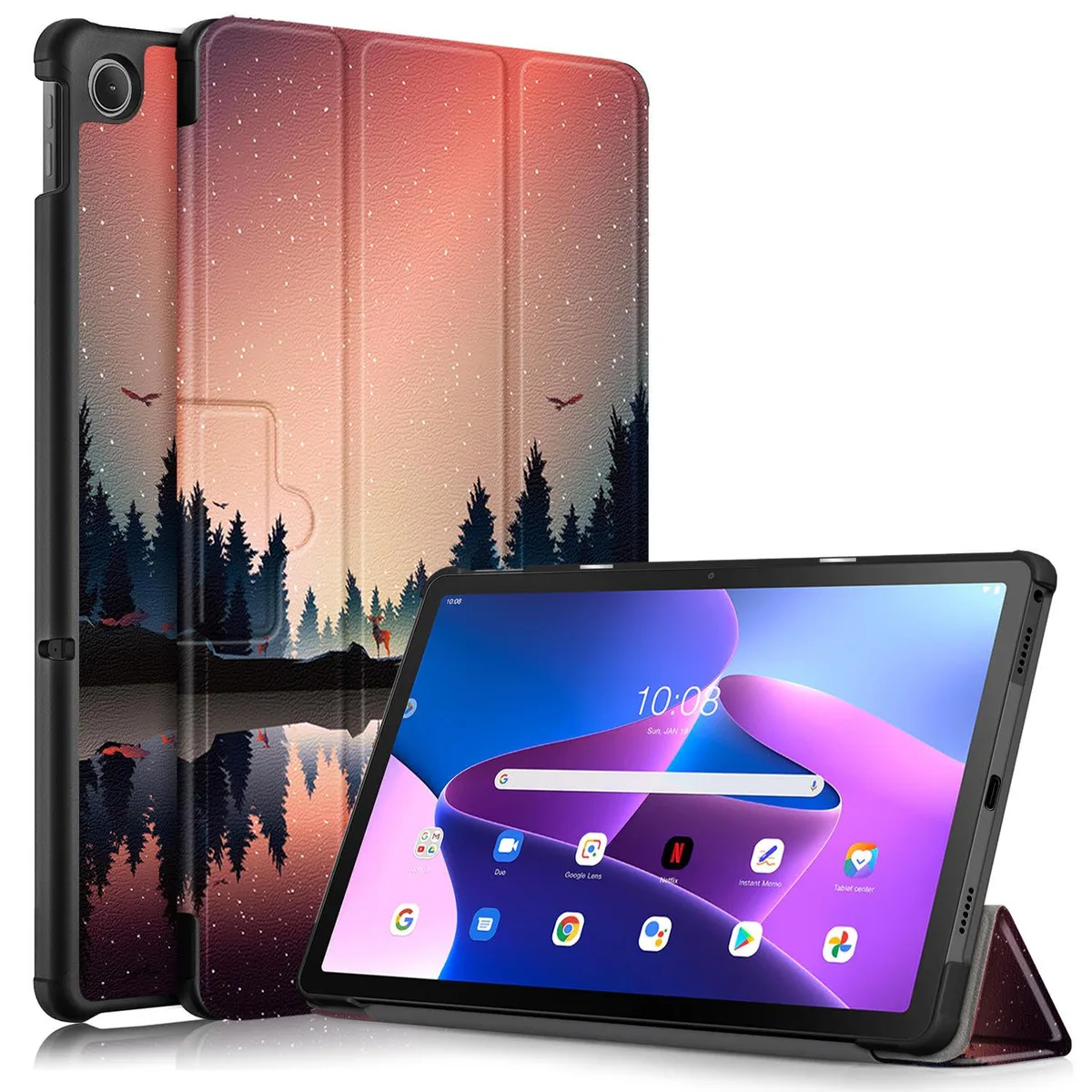 anicestore anicestore laptop case Lenovo Tab M10 Plus 10.6 2022 Forest Dusk — product photo