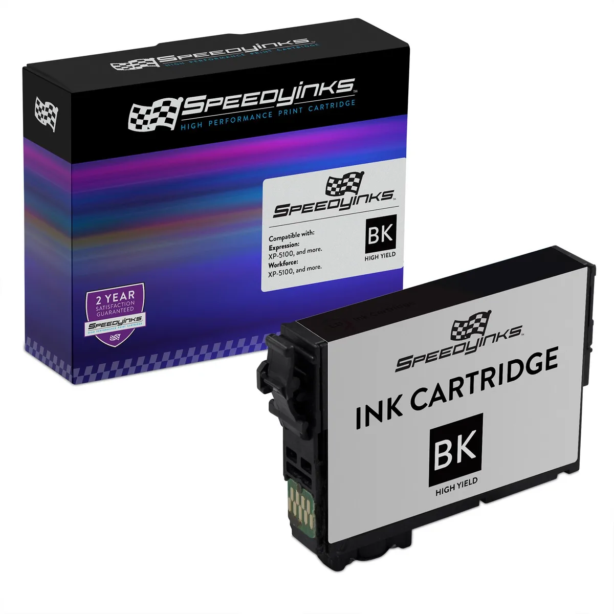 SpeedyInks SpeedyInks Remanufactured Epson 202XL T202XL120-S Black High Yield 550 Pages — product photo