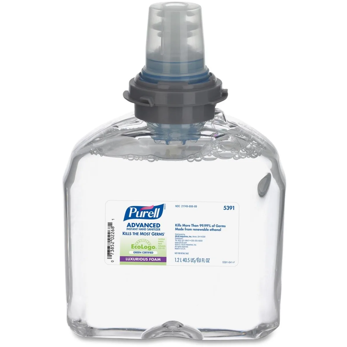 GOJO GOJO 539102 Purell Foam Hand Sanitizer Refill 1200 mL 2 Pack — preces foto