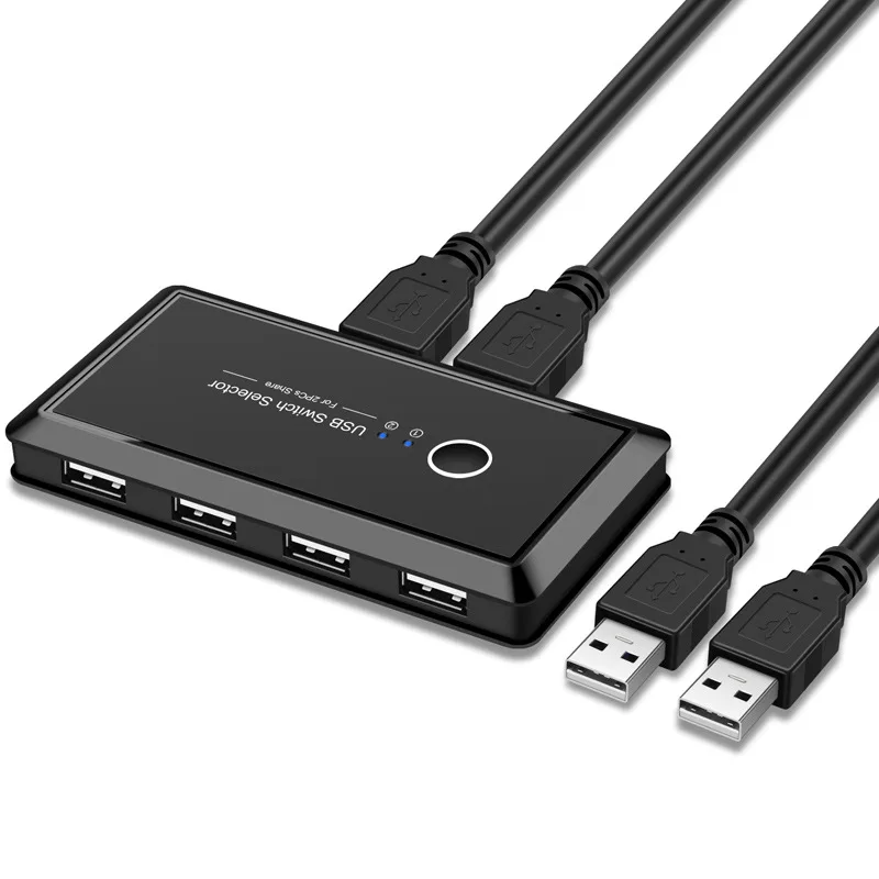 LUOM LUOM E-yield T05 4-Port USB 2.0 KVM Switch, 2 PCs — product photo