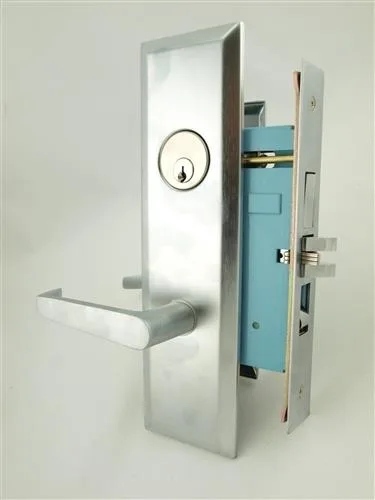 Marks USA Marks USA New Yorker 7NY92A/26D Satin Chrome Left Hand Mortise Door Lock — product photo