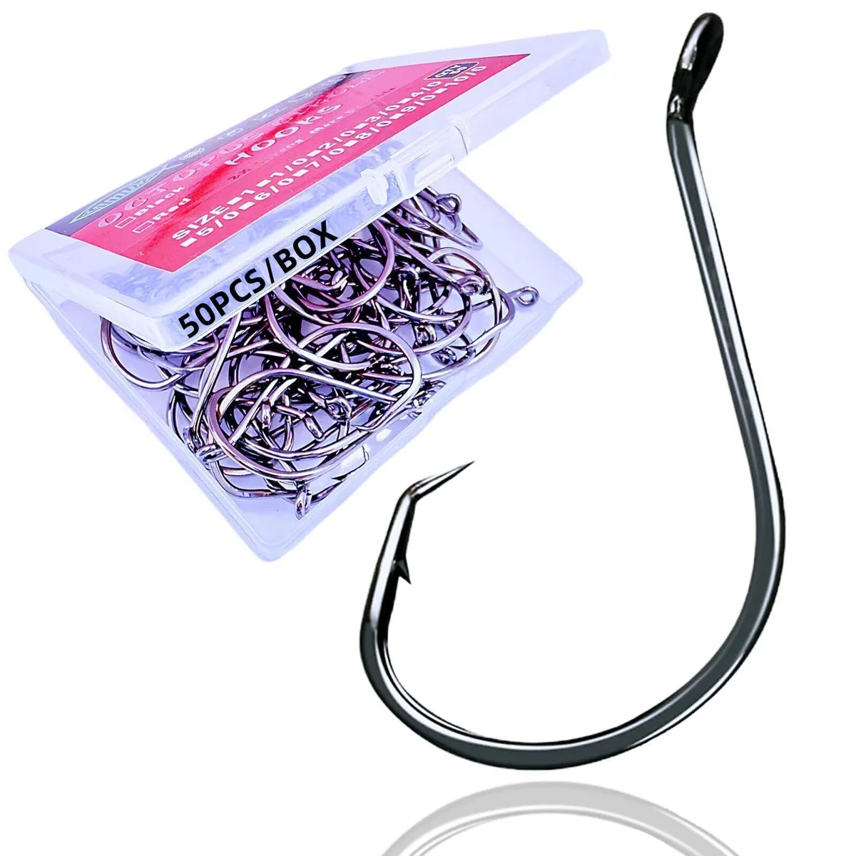 Anmuka Circle Hook 1# 50 Pack — product photo