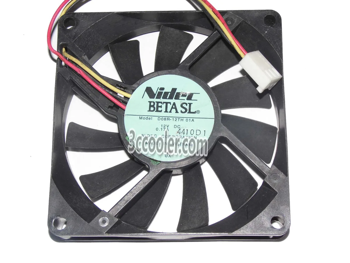 OEM Industries OEM Industries D08R-12TH 80mm 12V 3 Pin CPU Cooler — product photo