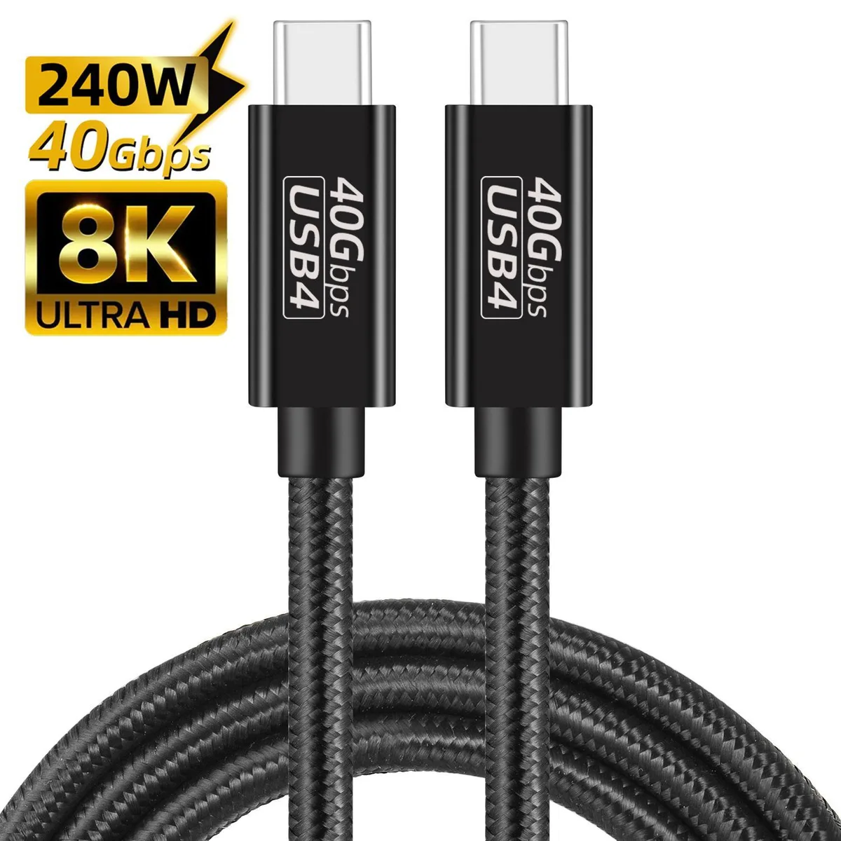 WRIARICH WRIARICH PQ006 USB4 240W 40Gbps 1.5ft cable — product photo