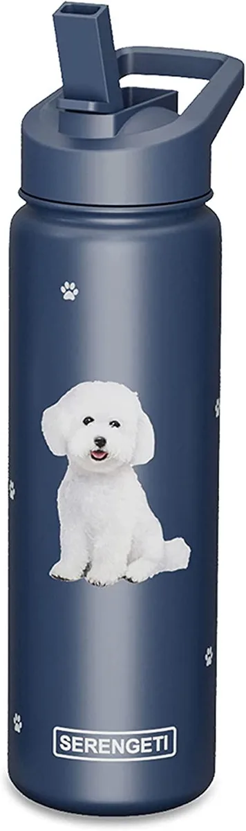 E &amp; S Imports E &amp; S Imports 24 oz Stainless Steel Water Bottle Bichon — product photo