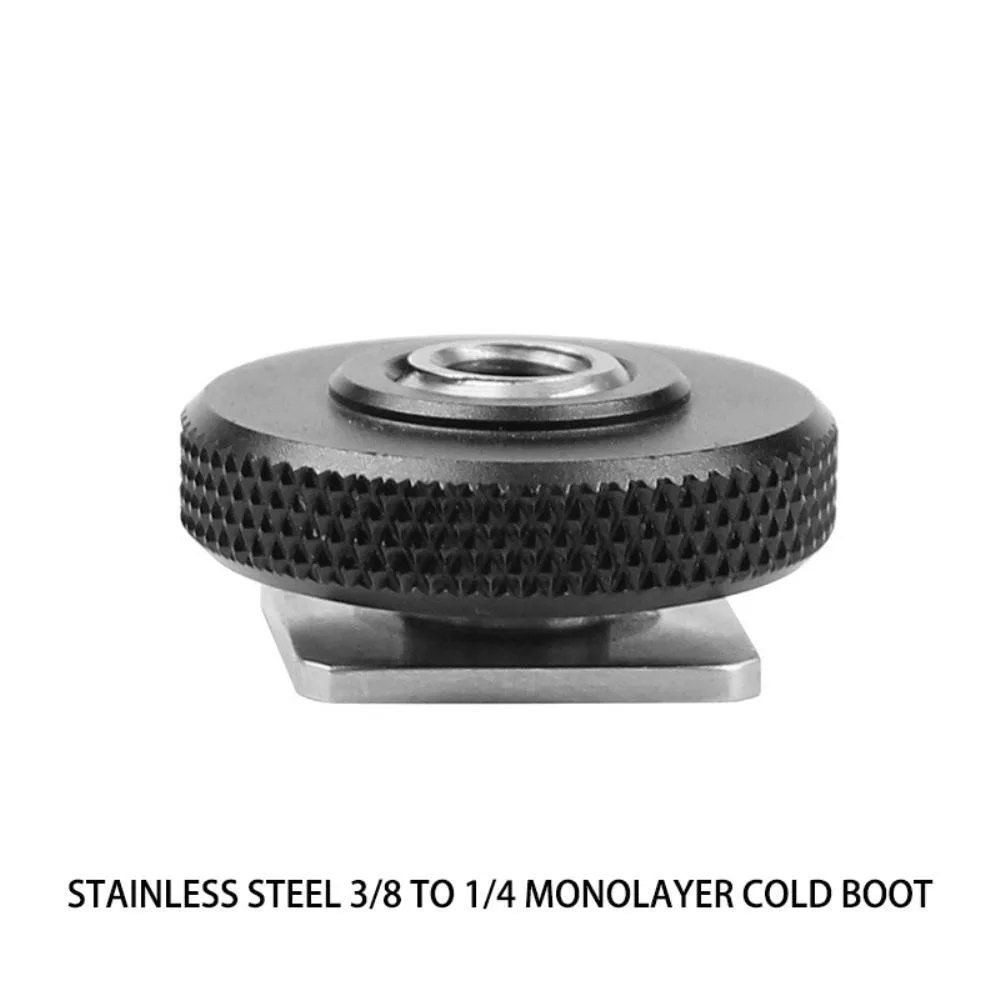 Ruth's sister Ruth's sister 41817 cold shoe adapter 3/8 to 1/4 internal power cable — product photo