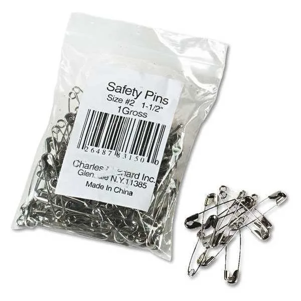 Charles Leonard Charles Leonard Safety Pins 1 1/2" 144 Pack 83150 — product photo