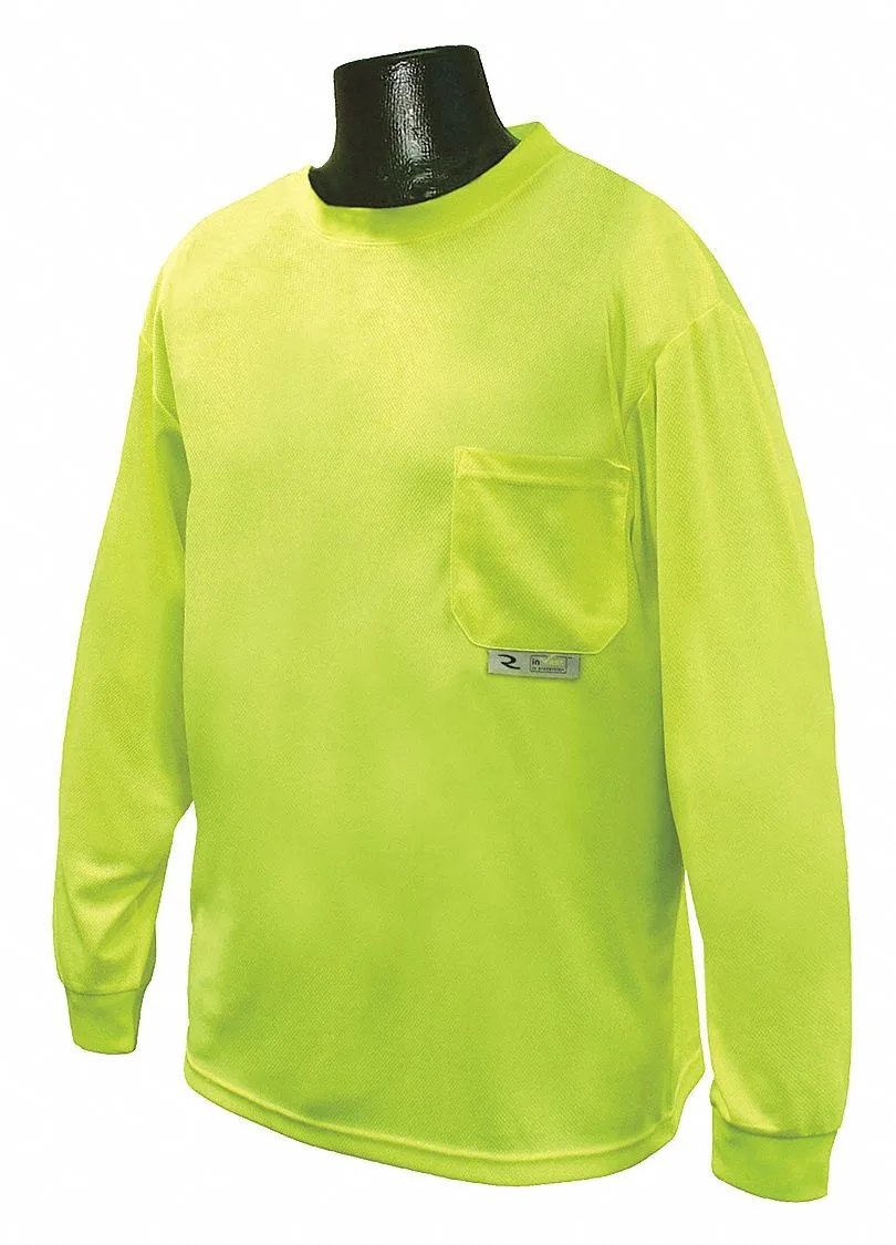 RADIANS RADIANS Hi-Visibility Green Polyester Long Sleeve T-Shirt XL — product photo