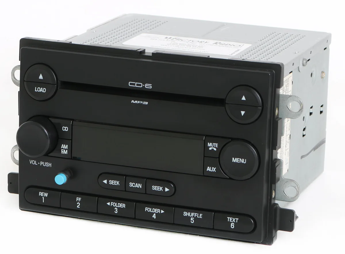 1 Factory Radio 1 Factory Radio 6L3T-18C815-KE Receiver 2006 Ford F-150 Lincoln LT Audiophile Bluetooth — product photo