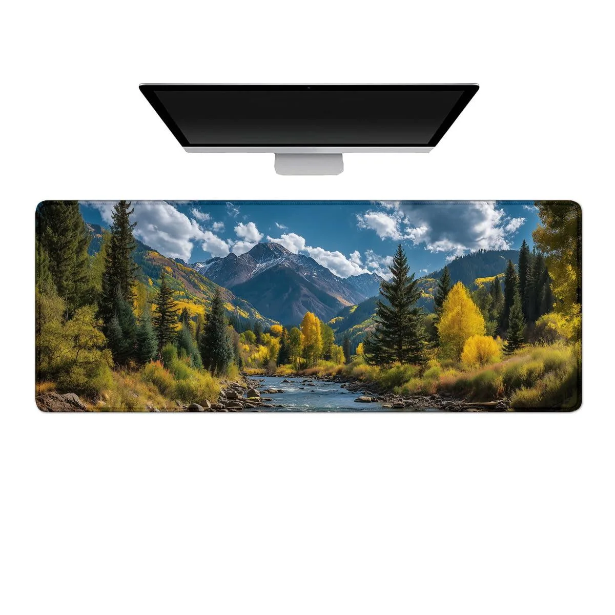  Keychron YS8030 Mouse Pad 31.5 x 11.8 inches 2mm Black — product photo