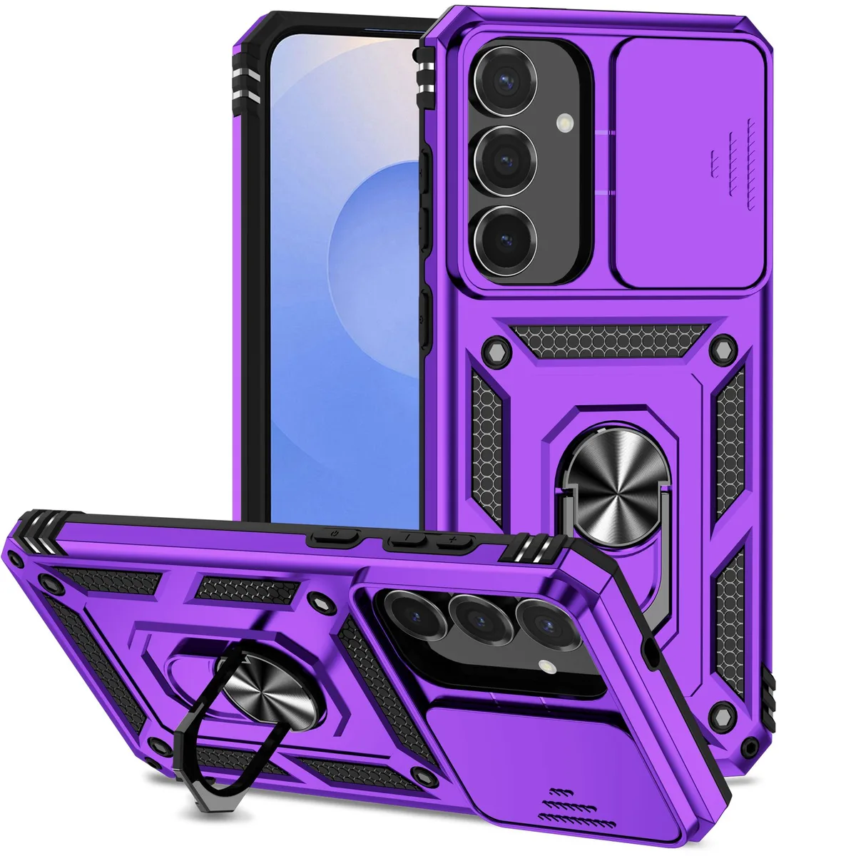 TYJKeJi TYJKeJi KickStand Case for Samsung Galaxy S25 FE Purple — product photo