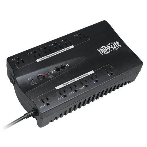 Tripp Lite Tripp Lite ECO750UPSTAA 750VA 450W 120V Standby UPS 12 Outlets USB — fotografie produktu