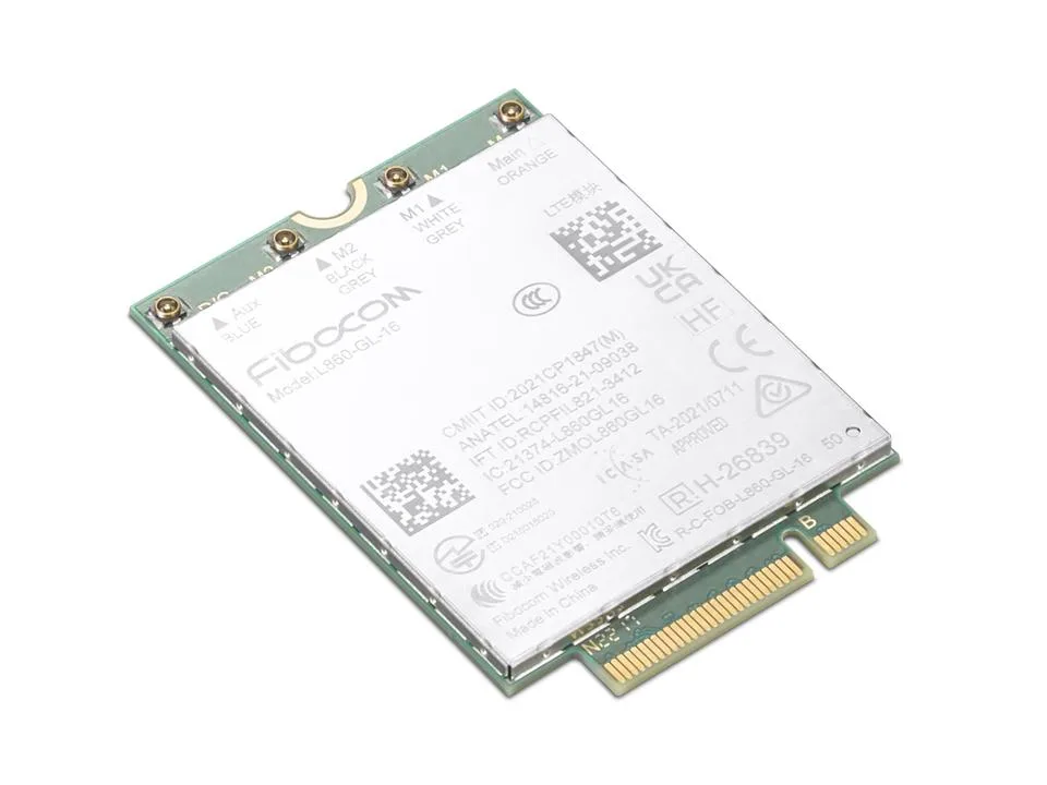 Lenovo Lenovo Fibocom L860-GL-16 4G LTE M.2 Adapter — product photo