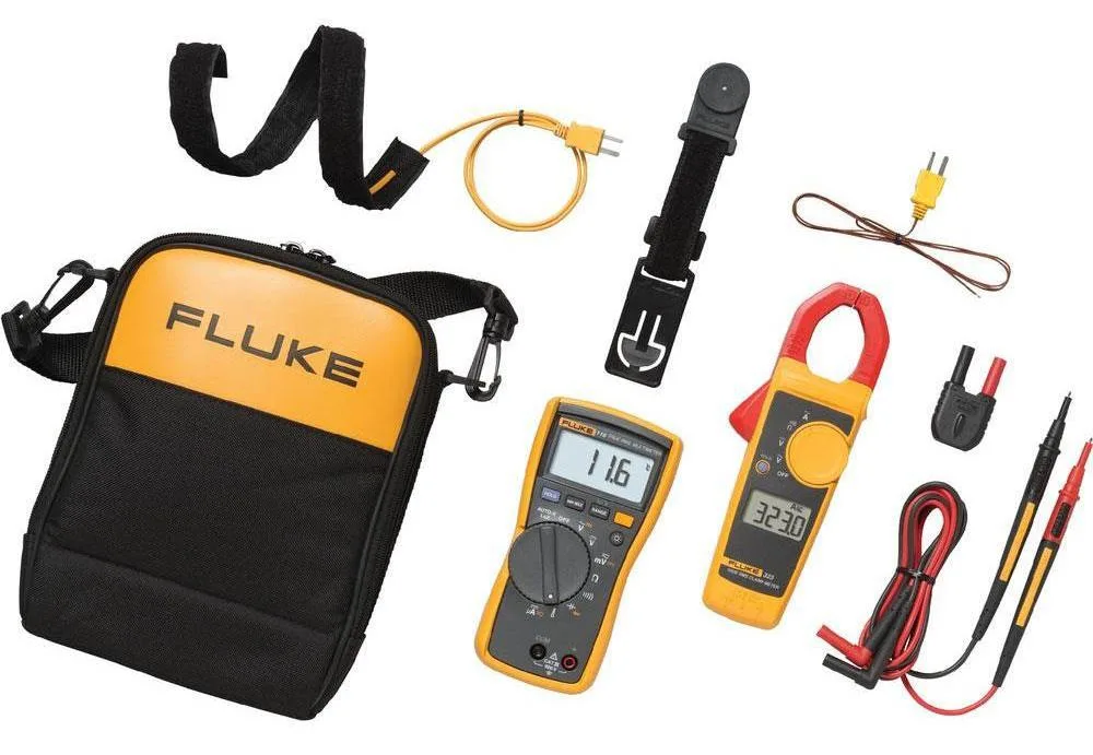 Fluke Fluke 116/323 HVAC Combo Kit Multimeter Clamp Meter — product photo