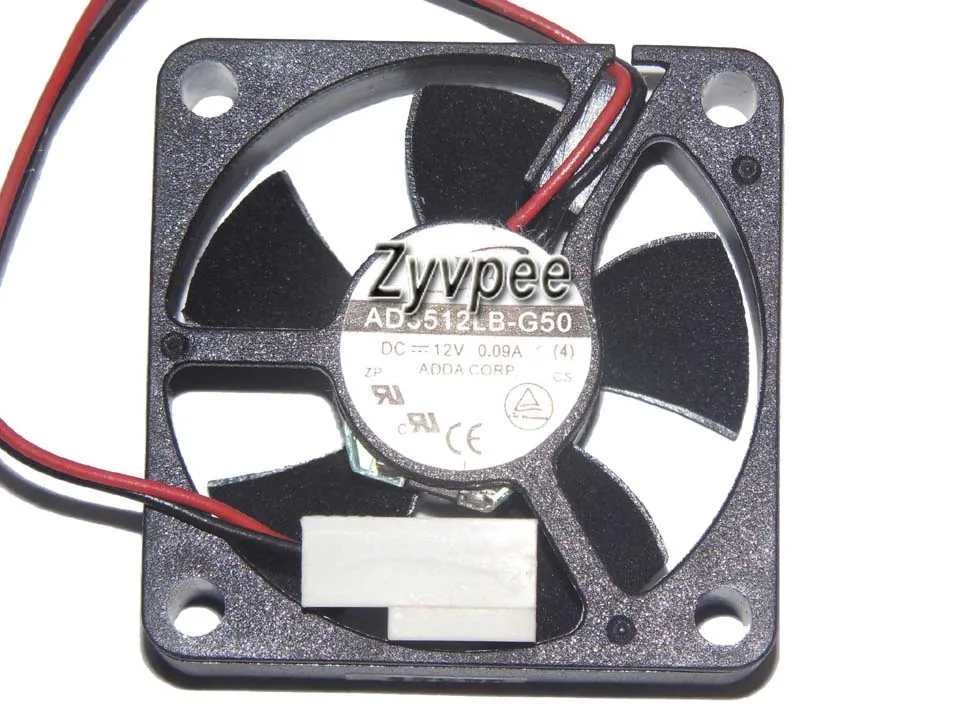 Zyvpee Zyvpee AD3512LB-G50 35mm 10mm 12V 0.09A 2-pin case fan — product photo