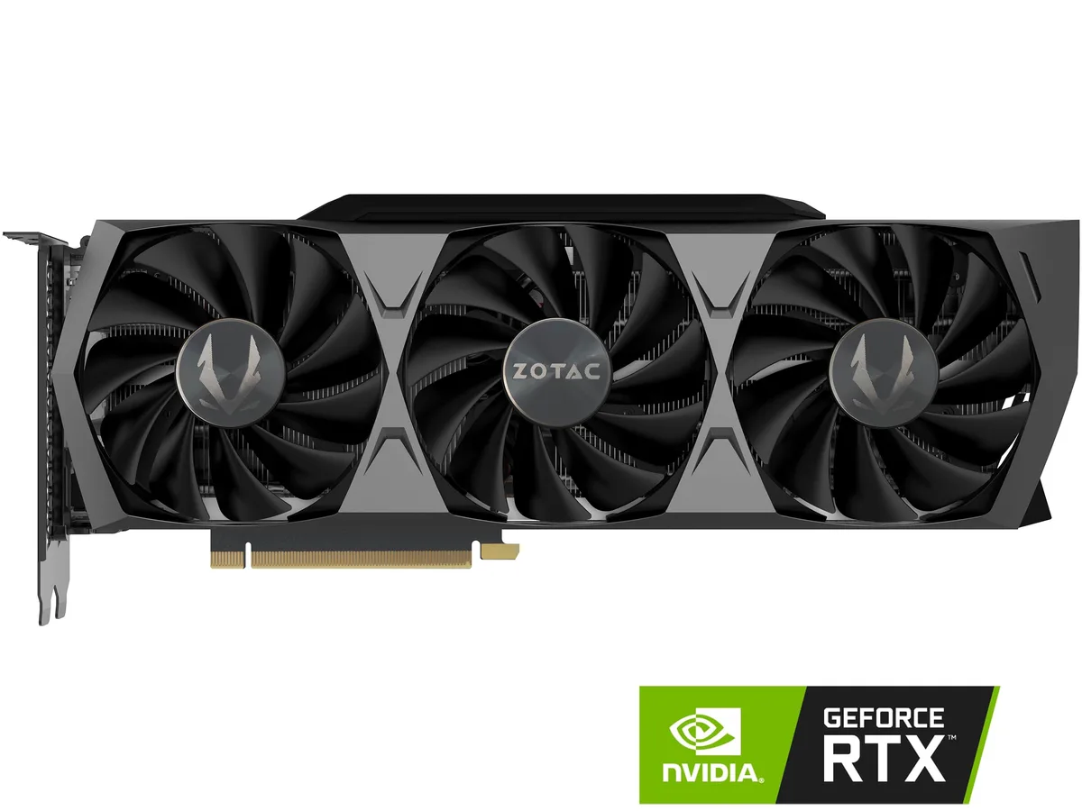 ZOTAC ZOTAC GeForce RTX 3090 Trinity OC 24GB GDDR6X graphics card ZT-A30900J-10P — product photo