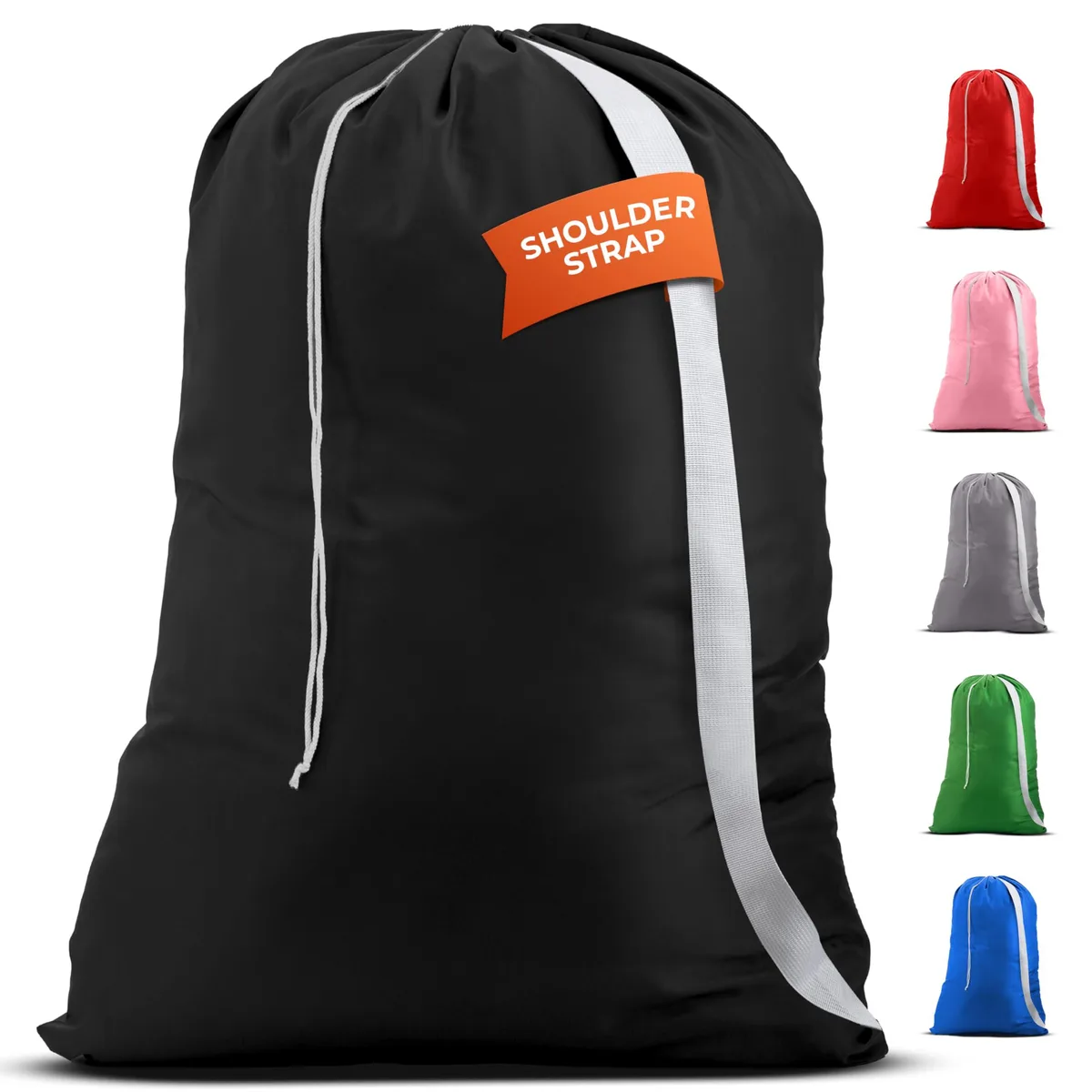 Beige Lowepro 5514 laundry bag with drawstring closure and shoulder strap