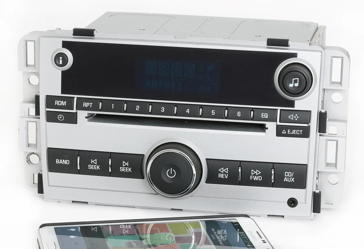 1 Factory Radio 1 Factory Radio 2008 Chevrolet Equinox AM FM CD Receiver Bluetooth Aux 25956995 — product photo