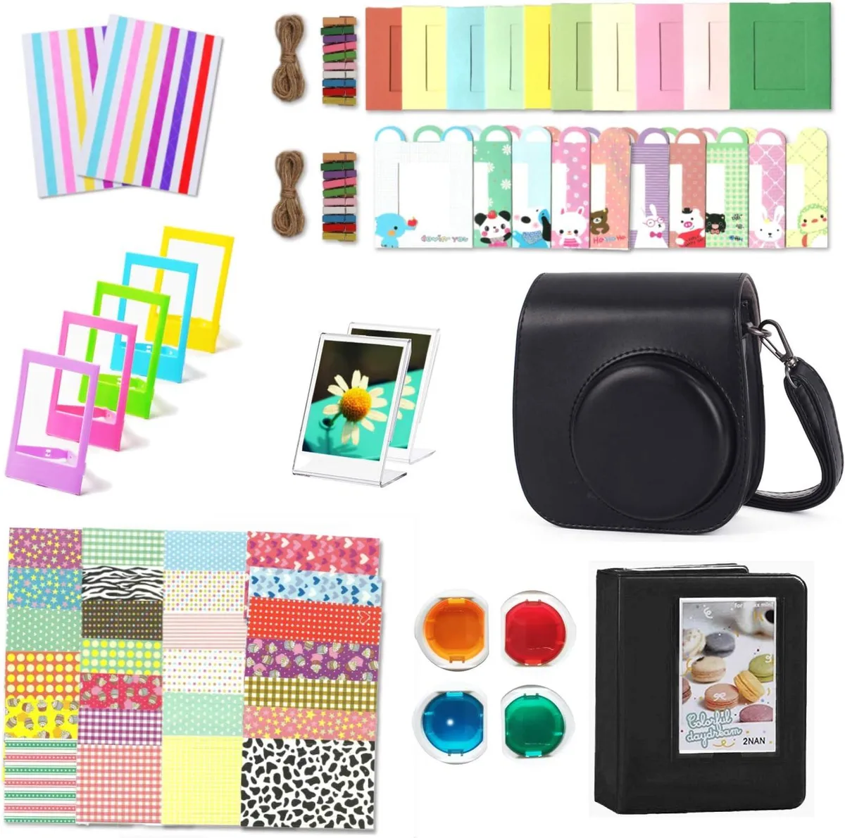 Werleo Werleo Camera Accessory Kit for Instax Mini 11 Black — product photo