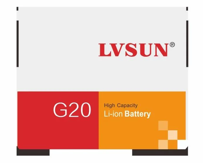 Shenzhen LVSUN Electronics Co. Ltd Shenzhen LVSUN Electronics Co. Ltd G20-MBAT cell phone battery 1600mAh 3.7V — product photo