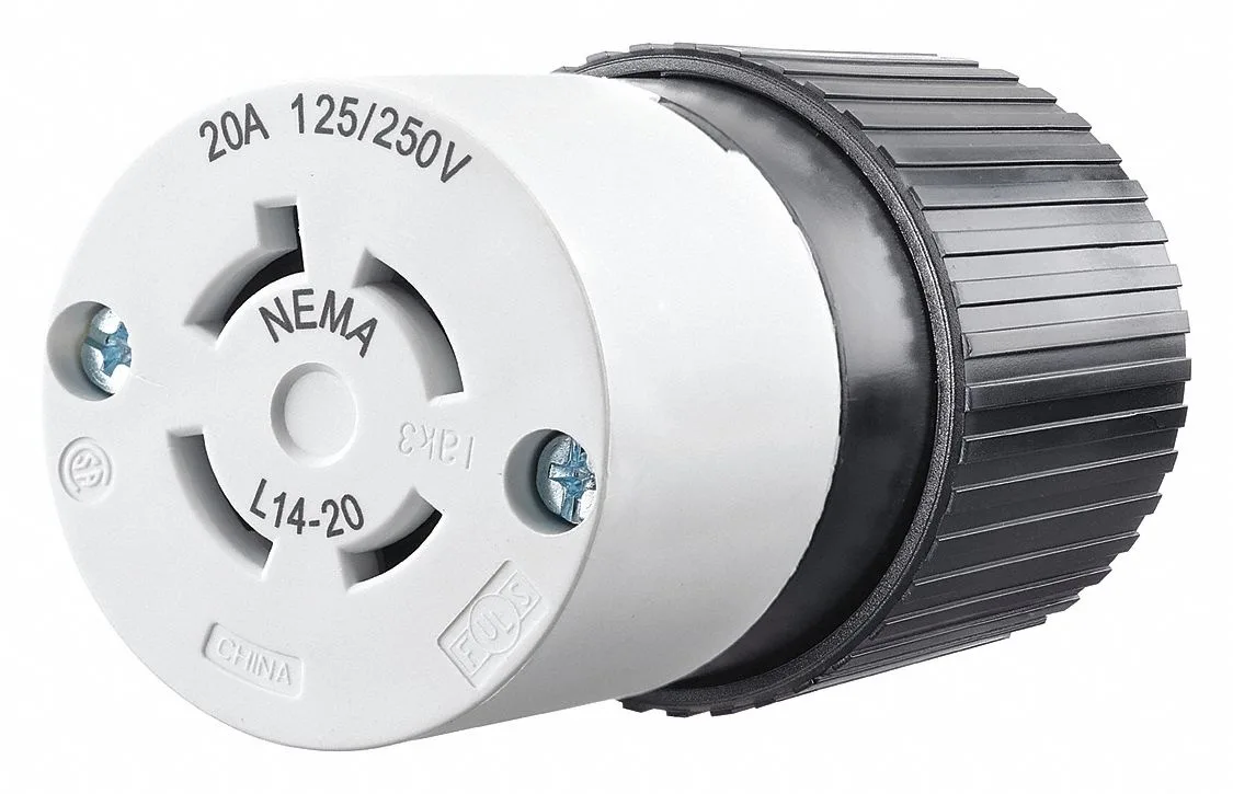 Bryant Bryant Locking Connector 20A 125/250V L14-20R 71420NC — product photo