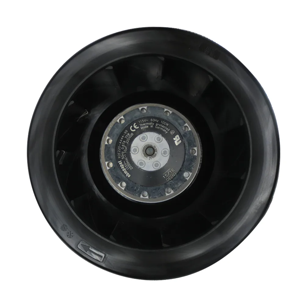 Fans Fans R2E220-AA44-98 Centrifugal Case Fan 115VAC 75/100W 530CFM — product photo