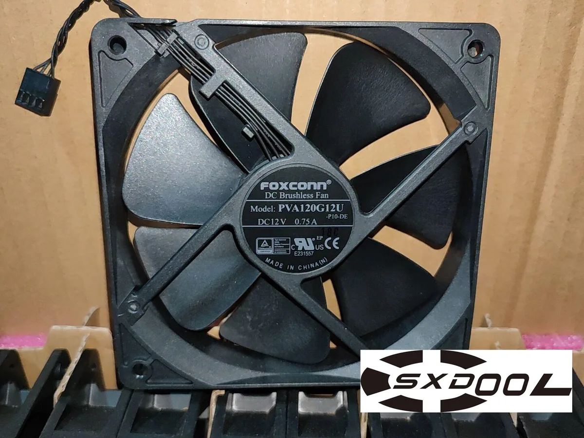 SXDOOL SXDOOL PVA120G12U 120mm 12025 PWM case fan — product photo