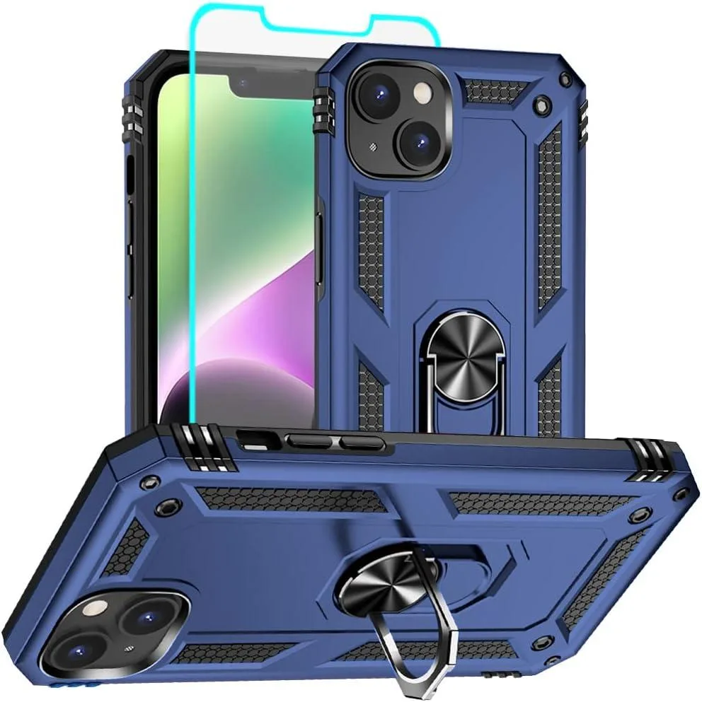 Avantalk Avantalk iPhone 14 Case with Screen Protector Blue — product photo