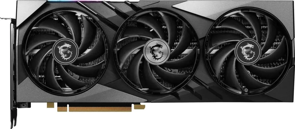 MSI MSI GeForce RTX 4070 SUPER 12G GAMING X SLIM graphics card — product photo