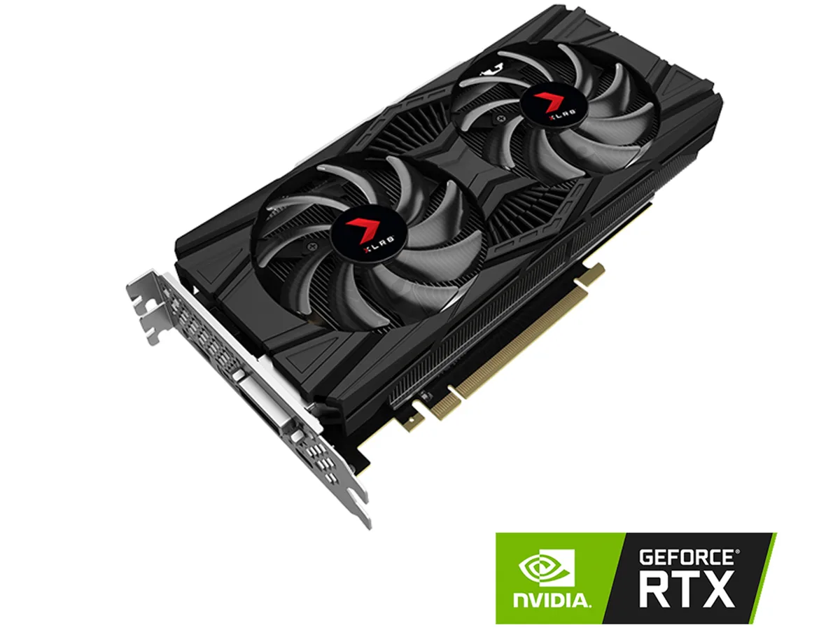 PNY Technologies, Inc. PNY Technologies, Inc. VCG20708DFPPB-O GeForce RTX 2070 8GB graphics card — product photo