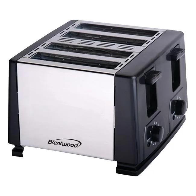 Brentwood Home Video (BCI Eclipse LLC) Brentwood Home Video TS-284 4-Slice Toaster 1300W Black — product photo