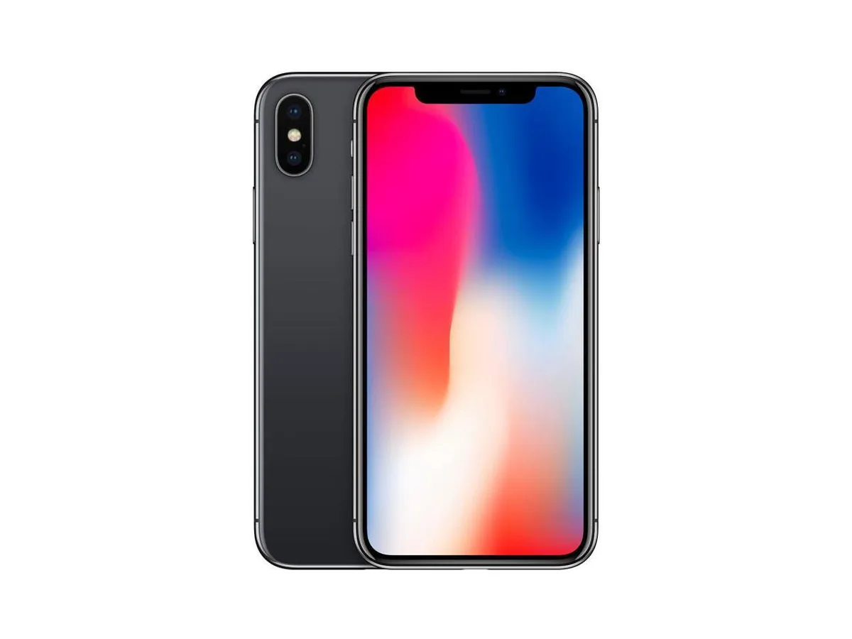 Apple Apple iPhone X 256GB Space Gray cell phone - unlocked — product photo