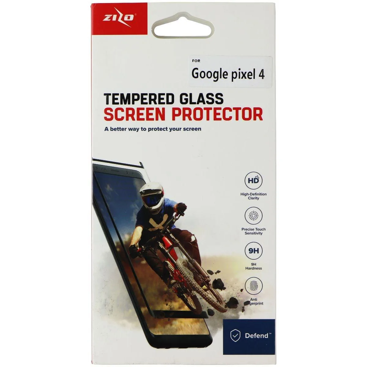 Zizo Zizo Tempered Glass Screen Protector Google Pixel 4 Clear — product photo