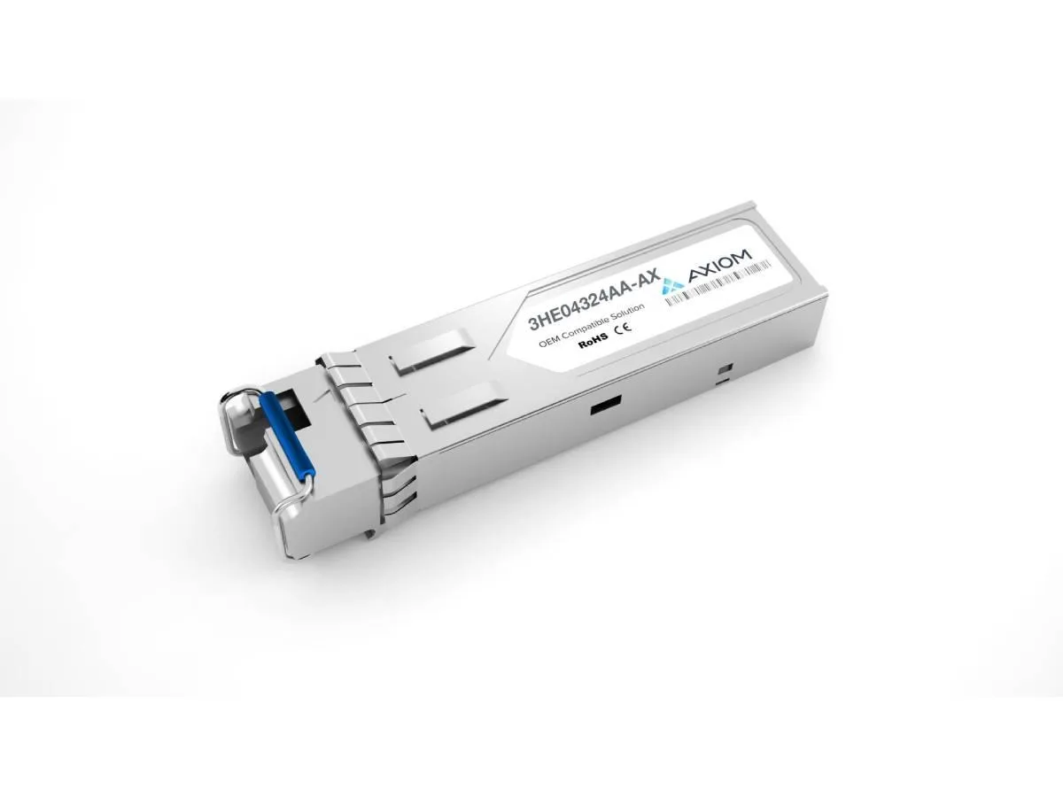 Axiom Axiom 3HE04324AA-AX SFP transceiver 1000BASE-BX40-U 40 Km TX 1310nm RX 1490nm — product photo