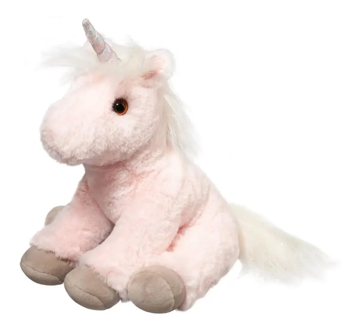 Douglas Toys Douglas Toys Lexie Soft Ice Pink Unicorn Plush Stuffed 9" Sitting — product photo
