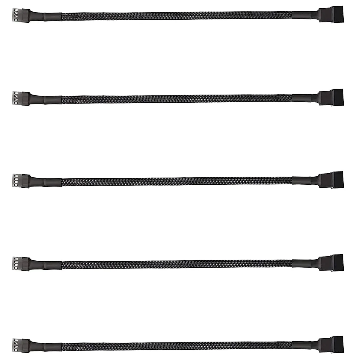 THE ORDINARY THE ORDINARY 5 Pack 4-Pin PWM Fan Extension Cable 10.6 — product photo