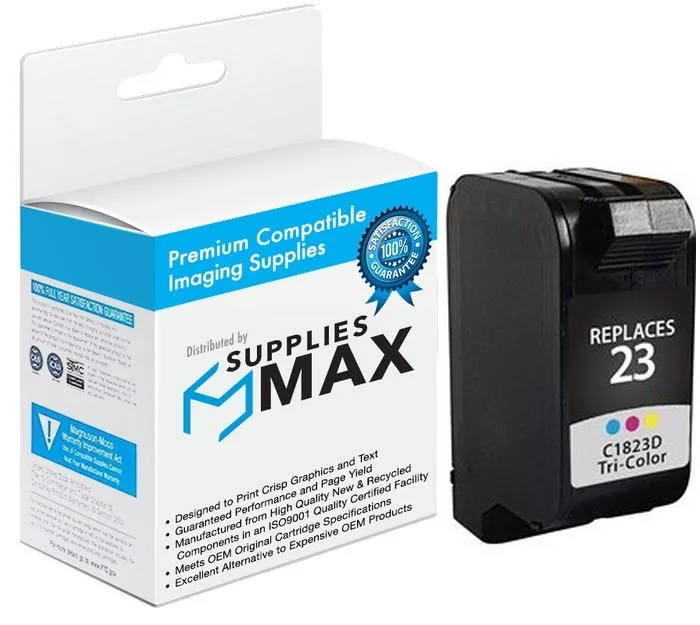 SuppliesMax SuppliesMax HP C1823D Color Inkjet Cartridge 620 Pages — product photo
