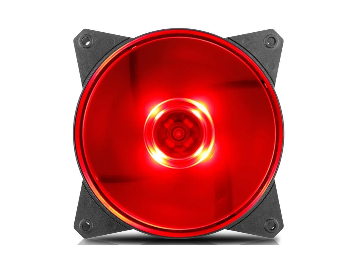 Aa Pub Aa Pub MasterFan Lite MF120L Red case fan 120 mm 1200 RPM 32 CFM 25 dBA — product photo