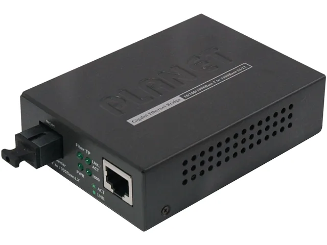 PLANET PLANET GT-806A15 10/100/1000Base-T to 1000Base-LX WDM 1310nm 15km SFP transceiver — product photo