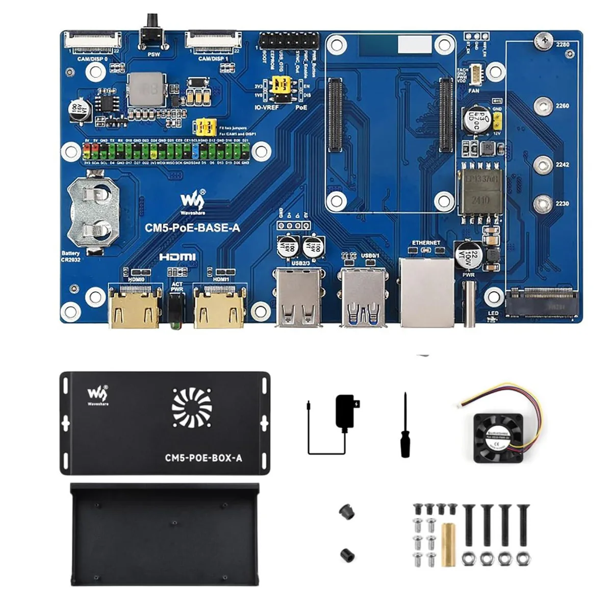 LORDWORLD LORDWORLD CM5 PoE Base Board development board — product photo
