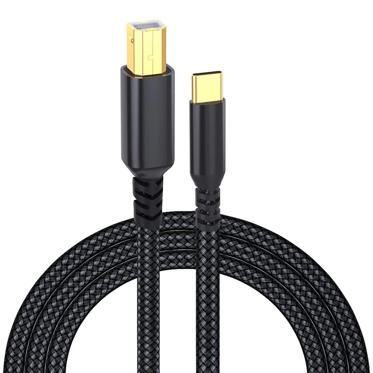 No Sew No Sew USB-C to USB-B 2.0 instrument cable 6.6Ft — product photo