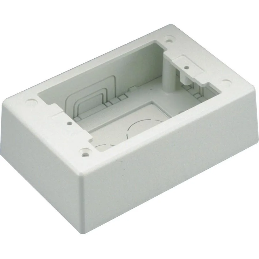 Panduit Panduit JBP1WH 1-gang electrical box, white — product photo