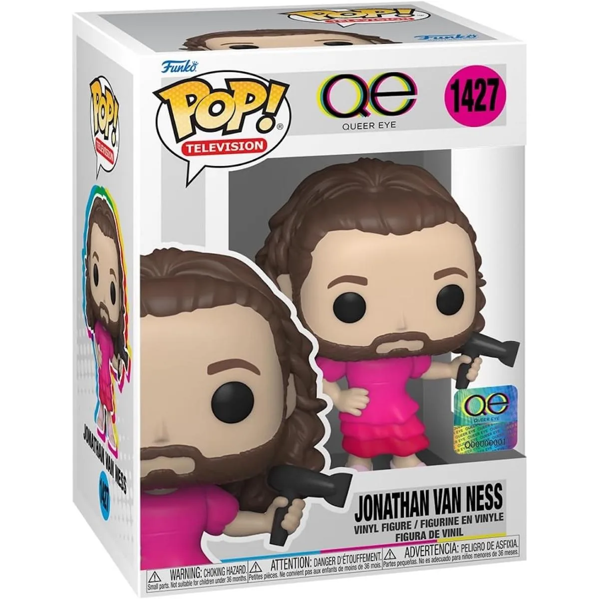 Funko Funko Pop! Television Queer Eye Jonathan Van Ness #1427 collectible — product photo