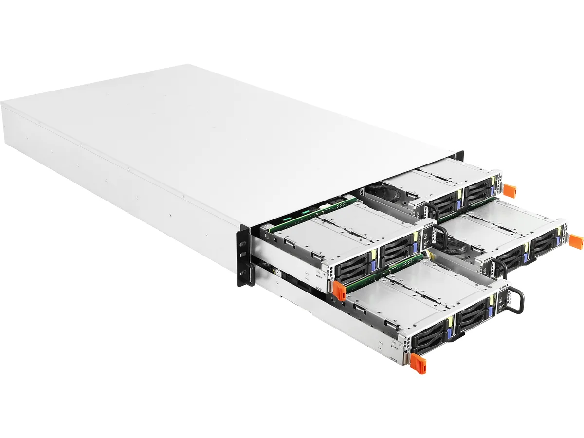 ASRock Rack ASRock Rack 2U4N-F/C621-M3 2U 4-node barebone server — product photo