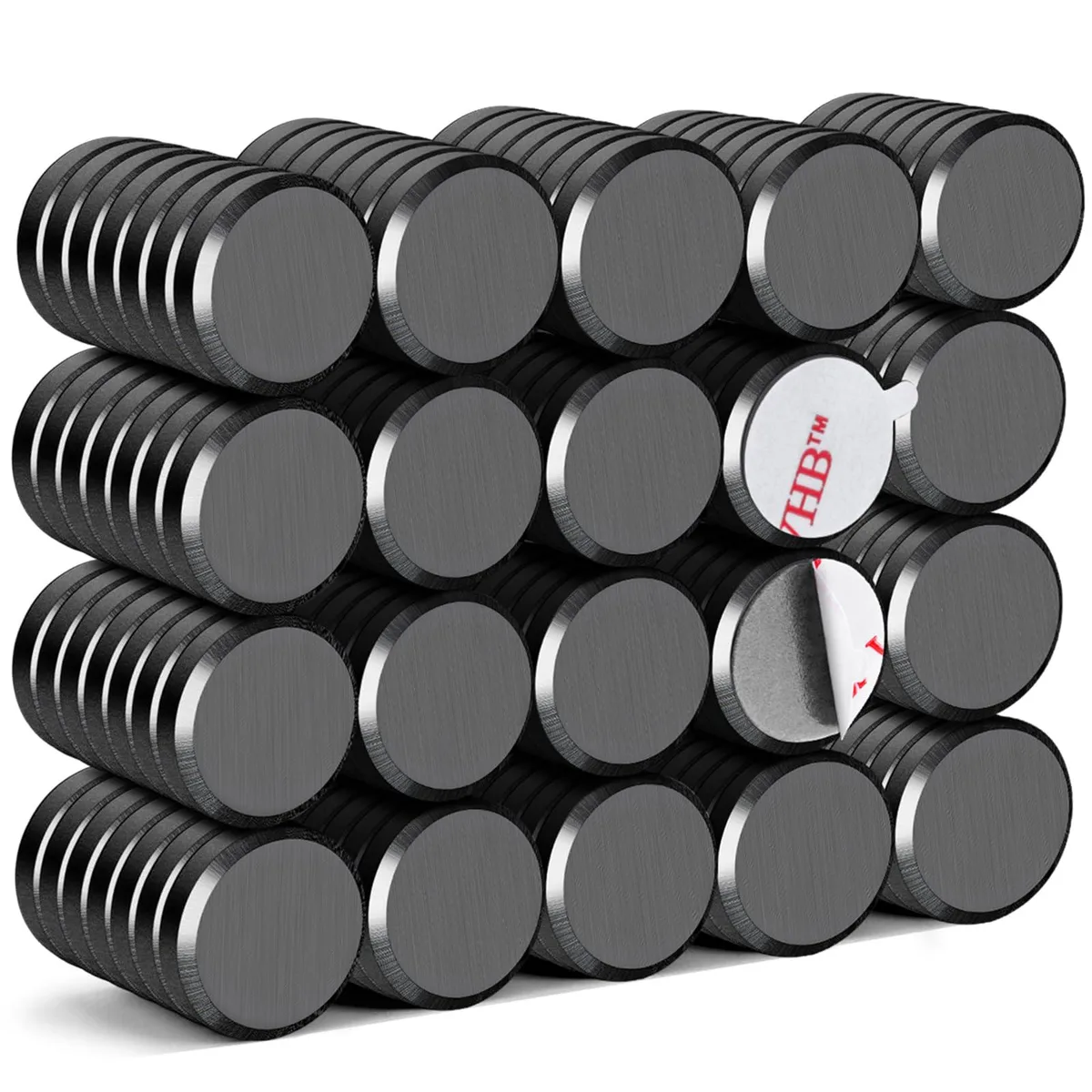  Avery DIYMAG Ceramic Magnetic Adhesive Dots 140Pcs 0.6x0.12Inch Multi-Color — product photo