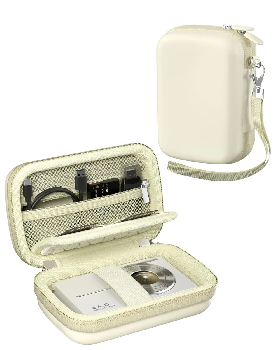  ProCase Camera Case PC-08367085 Cream 5.2×3.58×2.2 in — product photo