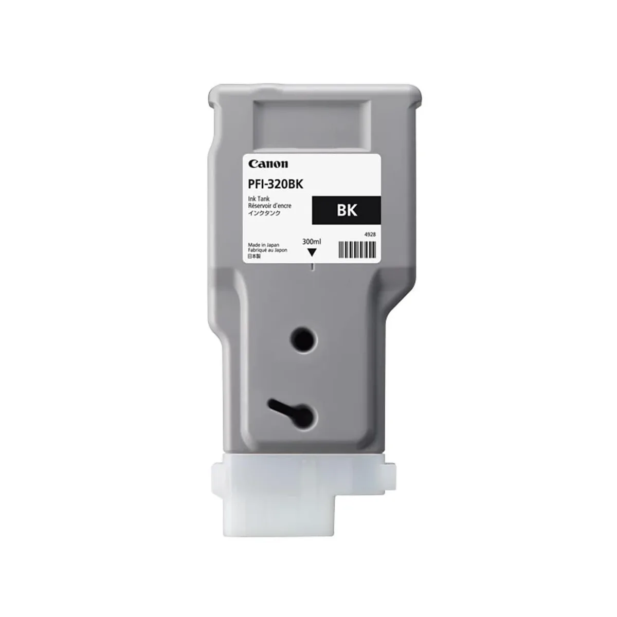 Canon Canon PFI-320BK Black High Yield Ink Cartridge 300ml (2890C001) — product photo