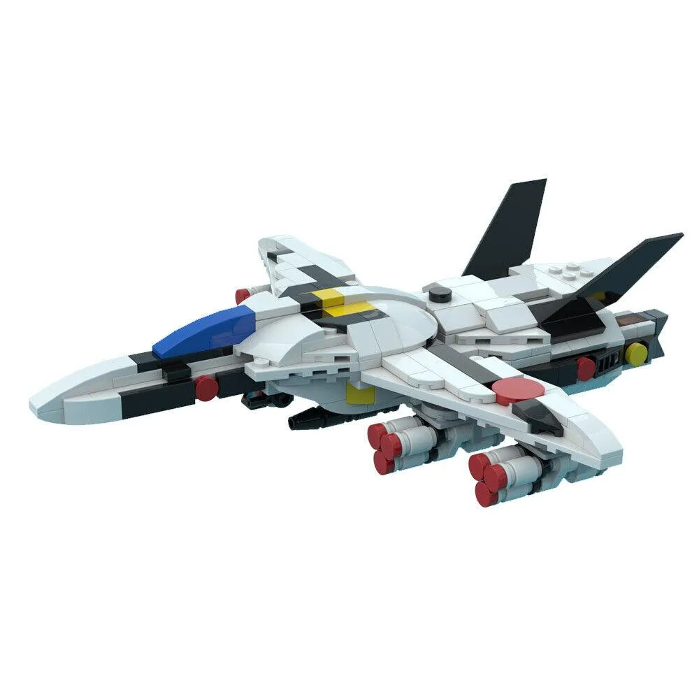 ZITIANYOUBUILD ZITIANYOUBUILD MOC-151928 Fighter Model Variable Geometry Wings 432 Parts — product photo