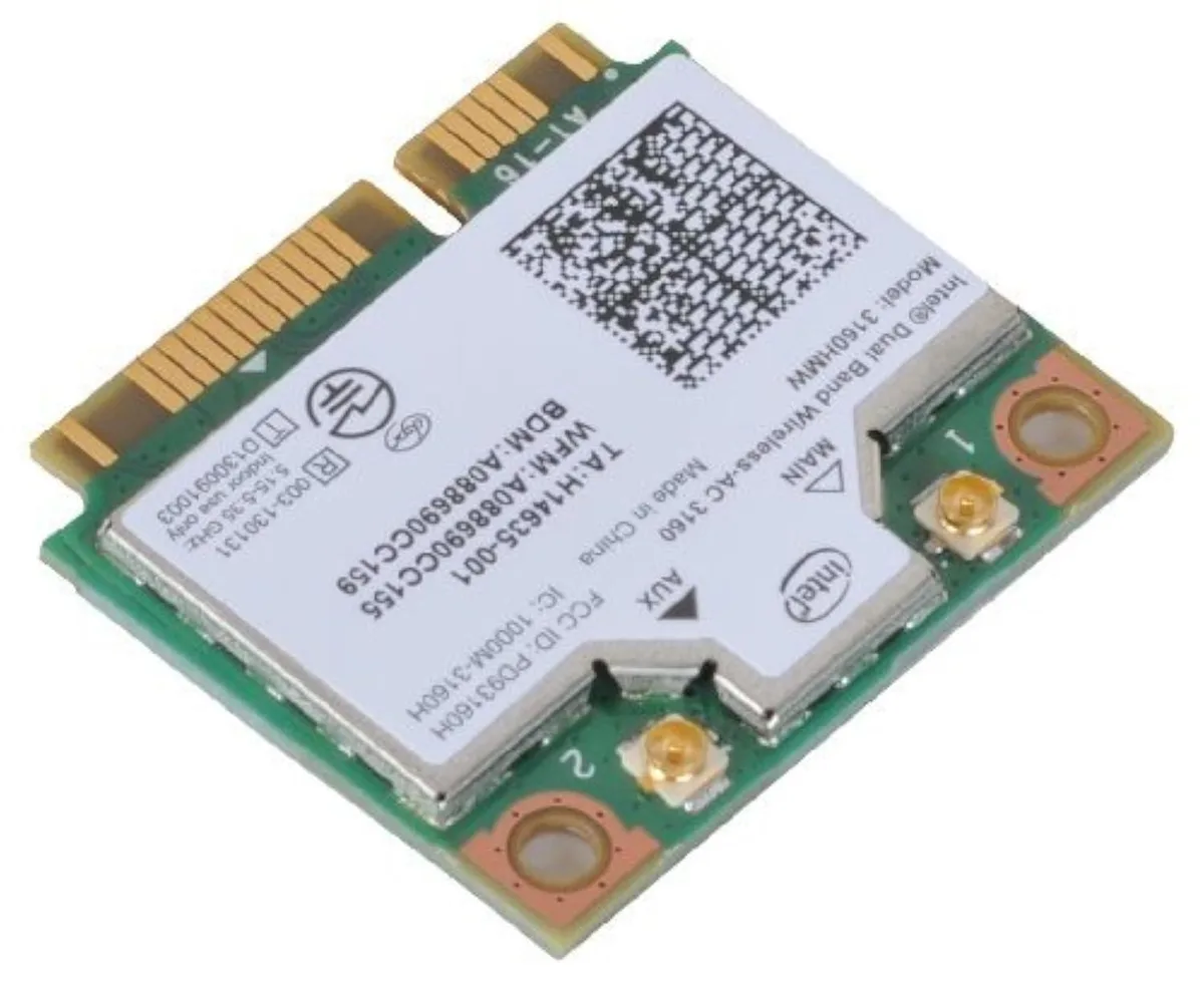 Intel Intel Dual Band Wireless AC Bluetooth 4.0 Mini PCIe Network Card — product photo