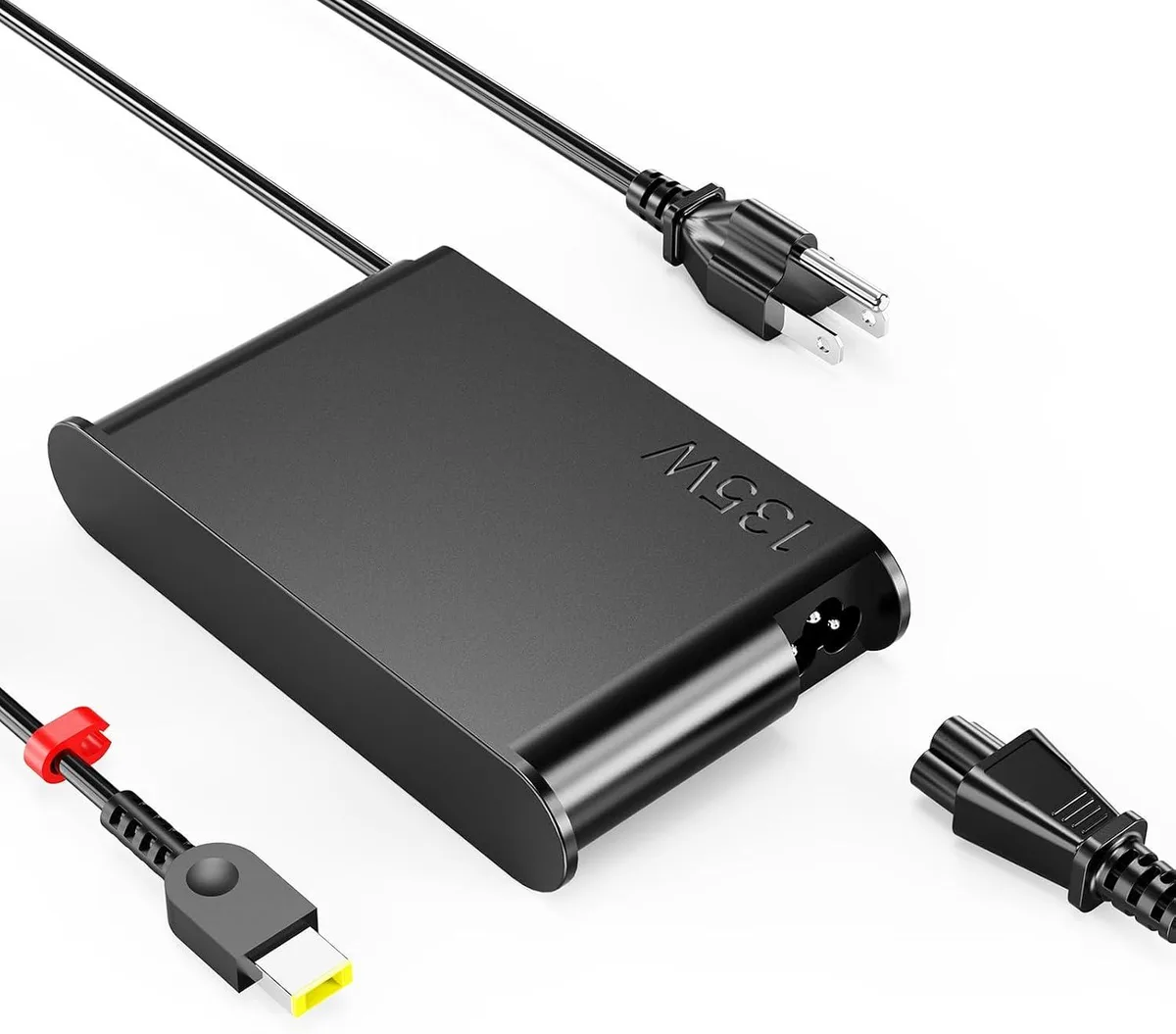 FLEANE FLEANE 135W USB Square Yellow Tip AC Adapter laptop charger — product photo